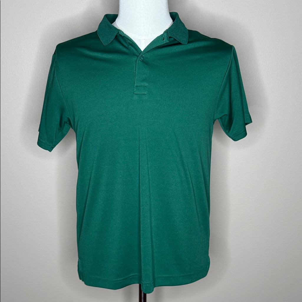 Nautica Mens Green Collared Polo T-Shirt Size M.